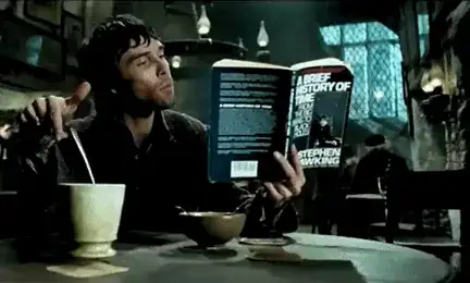 The man in the Leaky Cauldron