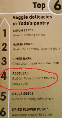 Yoda's pantry