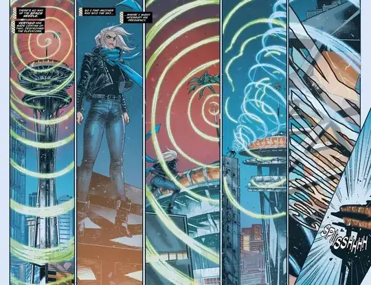 Dinah against Vertigo