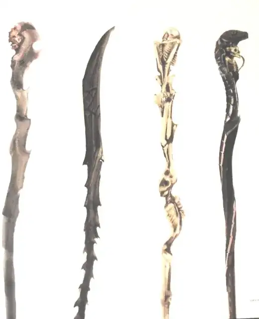 The Death Eaters' wands - *Harry Potter*