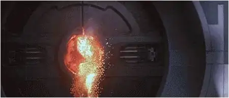Qui-Gon versus the blast door