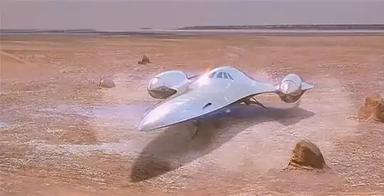 amidala's ship on tatooine