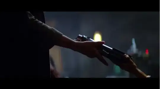 Skywalker lightsaber, The Force Awakens trailer