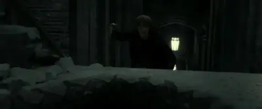 Ron holding the Basilisk fang