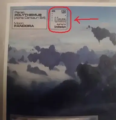 Page 18 illustration showing a periodic table entry for Unm, atomic number 120