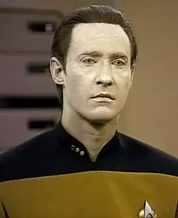 Data, Soong-type android, looks just like Noonian Soong