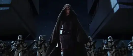 Darth Vader marches on the Jedi Temple