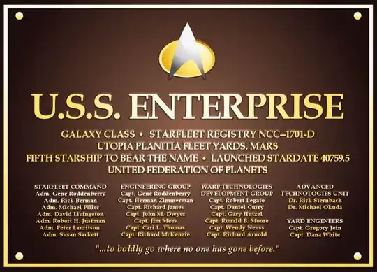 dedication plaque