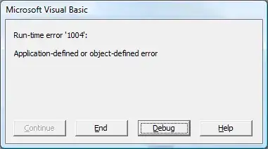 example error message