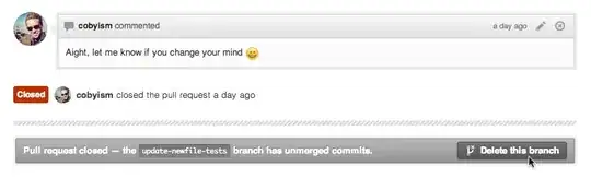 Delete branch with warning