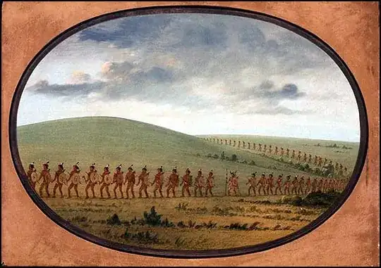 Indian file