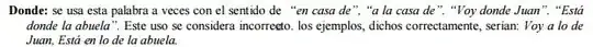 Donde