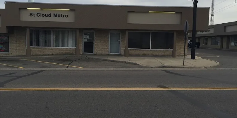 St Cloud Metro exterior, with large windows and signage.