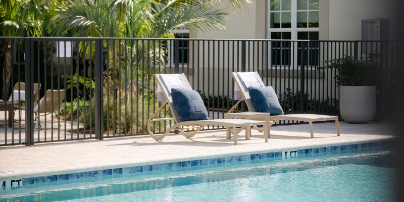 Beachside Rehab Fort Pierce Poolside