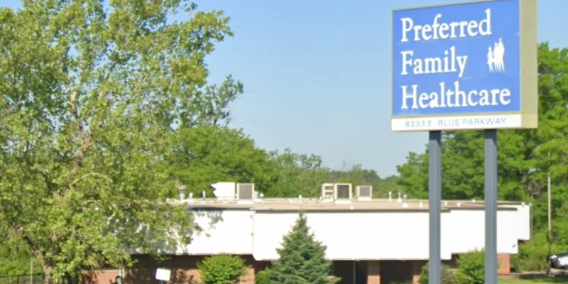 Preferred Family Healthcare Inc Kansas City Entrance Sign