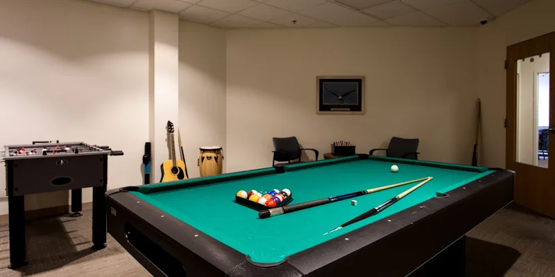 Recovery Village Columbus Drug And Alcohol Rehab Groveport Recreational Room