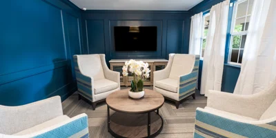 Recovery Village Atlanta Living Seating Area