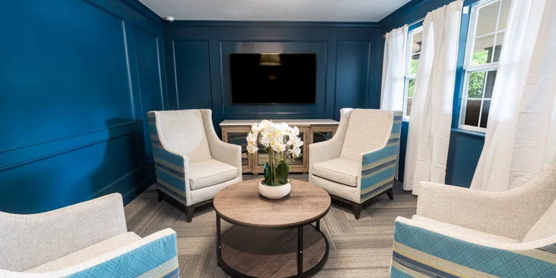 Recovery Village Atlanta Living Seating Area