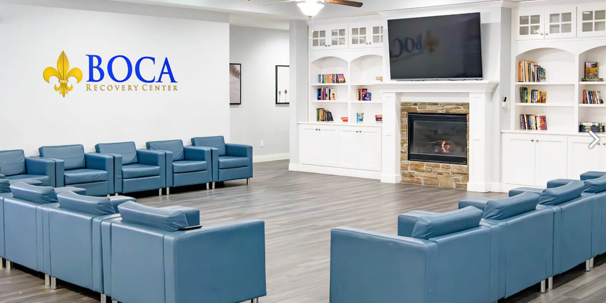 Boca Recovery Center Bloomington lounge