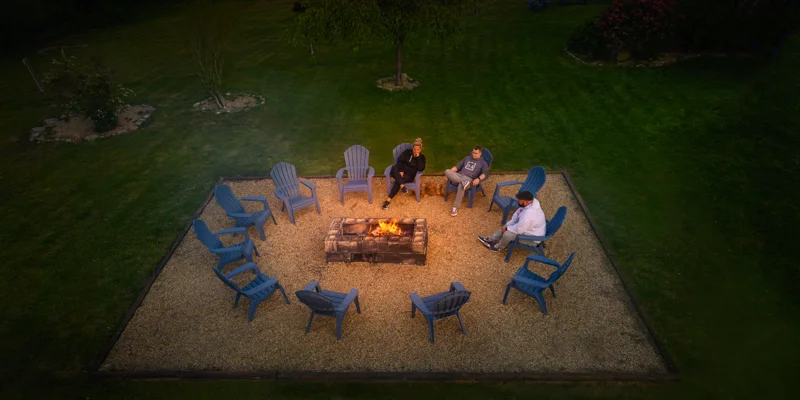 Spring Hill Recovery Center Ashby fire pit
