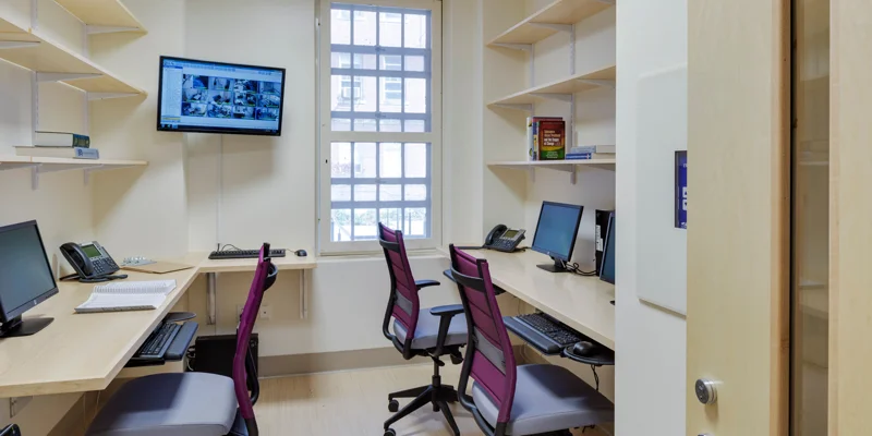 Office space for staff.