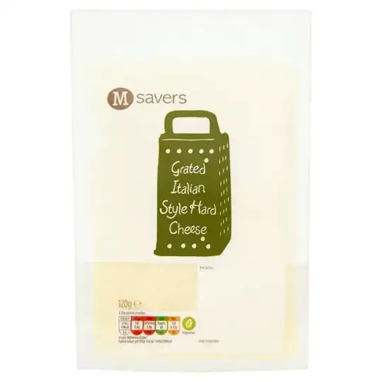 Morrisons grated hard cheese