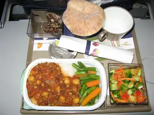 VGML served on El Al airlines