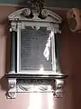 Memorial to Thomas Rant, Thorpe Market