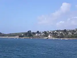 Roscanvel view of the roadstead of Brest in 2008