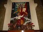 Sculpture of Ang Birhen sa Balintawak (La Hermosa Virgen de Balintawak, Our Lady of Balintawak or Virgin of Balintawak) inside the National Cathedral