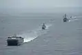KDB Darussalam, KDB Afiat, USS McCampbell and USNS Millinocket during CARAT 2016.