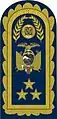 Military rank insignia of Lieutenant General of Ecuadorian Air Force