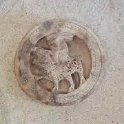 Samson and the lion