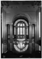 View from dining room toward conservatory, 1970