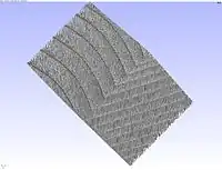 Overview of a part at high resolution, about 5&nbsp;µm/voxel.