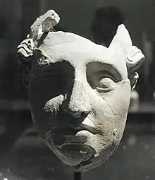 Portrait of a man, Ai-Khanoum, 3rd-2nd century BC.