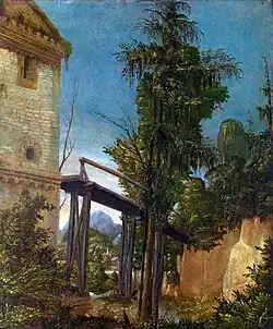 Albrecht Altdorfer, Landscape with Path, c. (1516)
