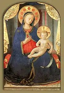 Fra Angelico, Madonna and Child, c. 1430, 63 × 47&nbsp;cm