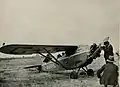 Butler and the Comper Swift, 1931