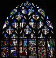 Stained glass in the Church of Saint Stephen