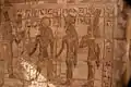 Shepenupet II and Amenirdis II at Medinet Habu