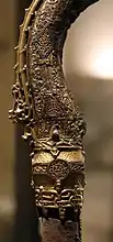 Crest on the head of the crook