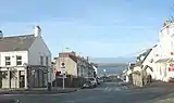 Beach Road, leading onto the beach