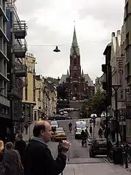 Front view from a distance