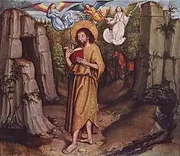 Berner Nelkenmeister&nbsp;[de], Johannes der Täufer in der Wüste