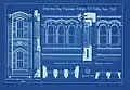Window detail drawn by E. W. Pugin