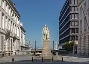 Statue of Augustin Daniel Belliard (Geefs, 1836) on the Rue Royale