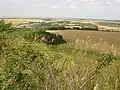 View from SE corner towards NE (towards Stehelceves)