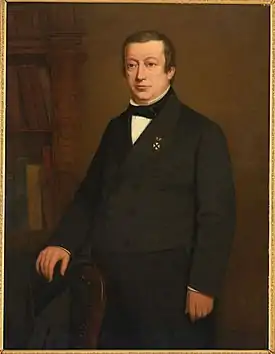 C.&nbsp;R. Hermans, by Frans van Beers in 1868.