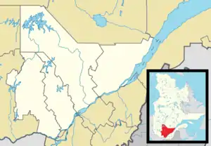 Saint-Mathieu-du-Parc is located in Central Quebec